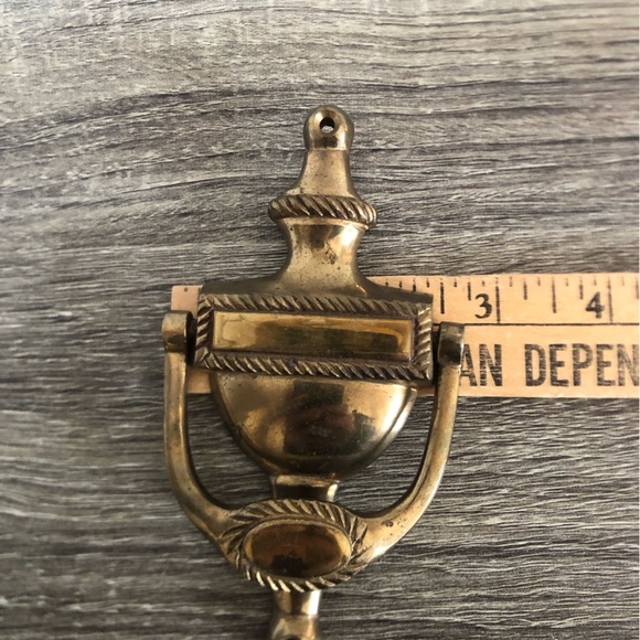 Vintage Brass Door Knocker - Picture 10 of 10